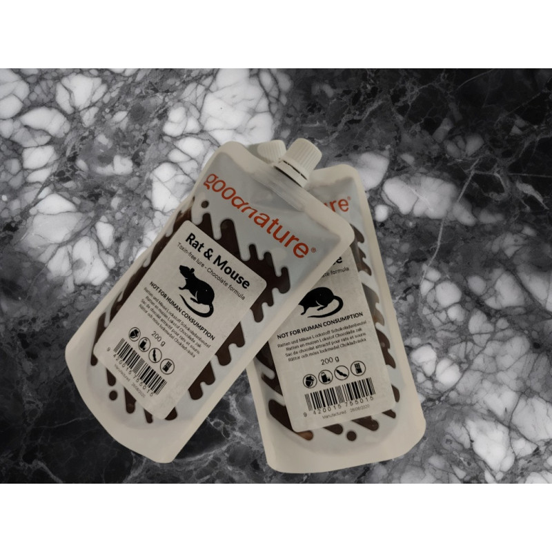 Non-toxic chocolate bait 2 pcs
